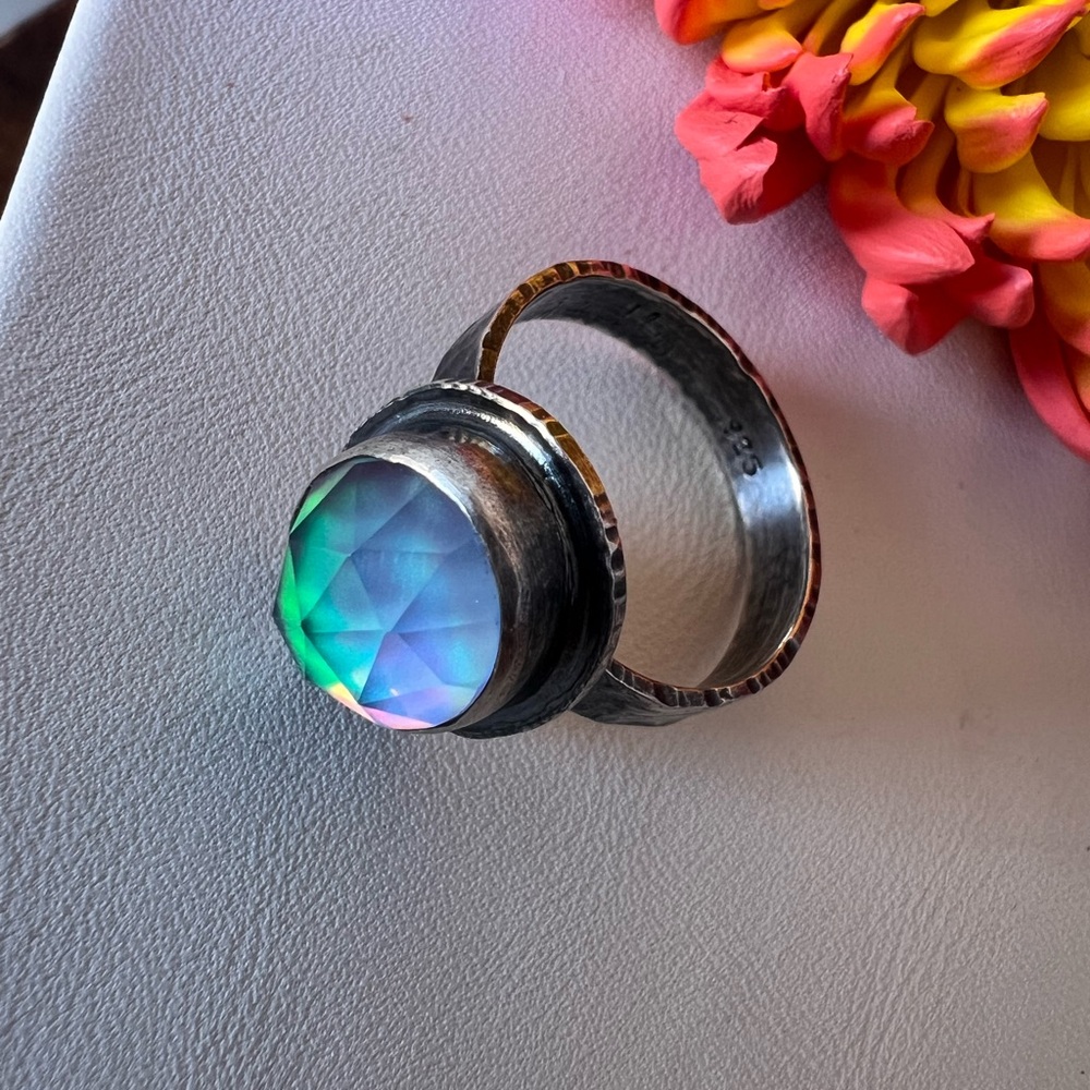 Aurora Opal Ring - image 5